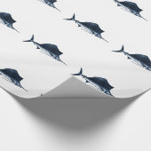 Sailfish Patroon Cadeaupapier (Hoek)