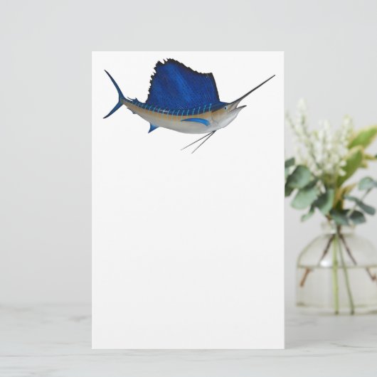 SAILFISH STATIONERY BRIEFPAPIER (Staand voorkant)
