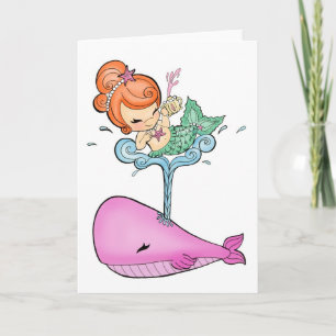 Sailin' With A Whale Card Kaart