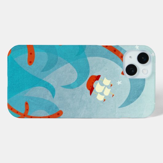 Sailing Adventure Case-Mate iPhone Case (Achterkant (horizontaal))