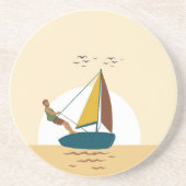 Sailing Adventure Onderzetter (Voorkant)