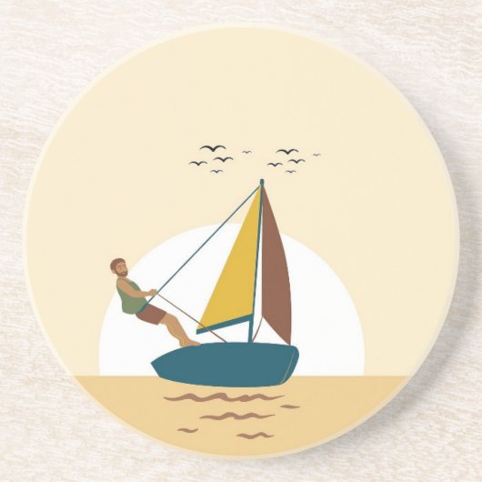 Sailing Adventure Onderzetter (Voorkant)