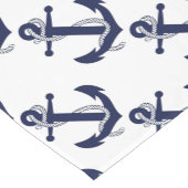 Sailing Anchor Navy Korte Tafelloper (Hoek)