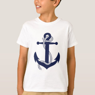 Sailing Anchor Navy T-shirt