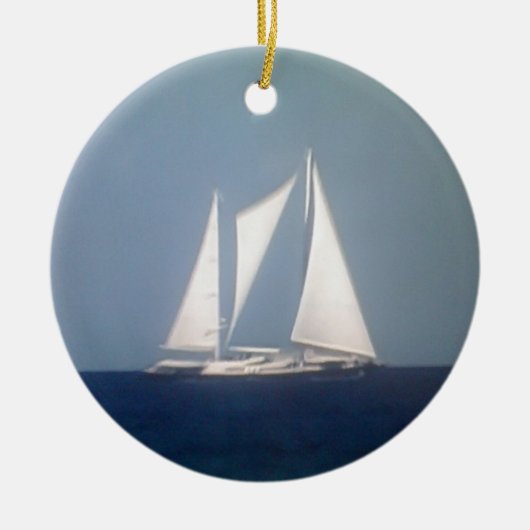 SAILING AWAY CHRISTMAS ORNAMENT (Voorkant)