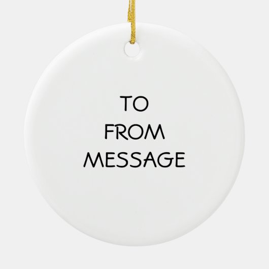 SAILING AWAY CHRISTMAS ORNAMENT (Achterkant)