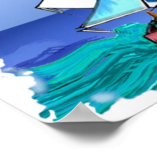 Sailing Away Poster (Hoek)