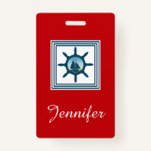 Sailing Badge (Achterkant)