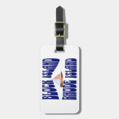 Sailing Block Island Bagagelabel (Voorkant verticaal)