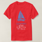 Sailing Boat 1 T-shirt (Design voorkant)