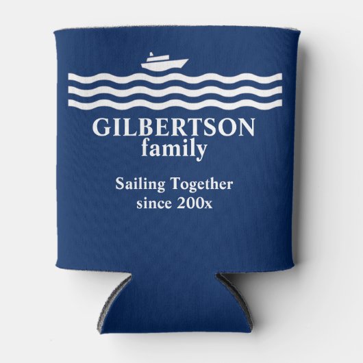 Sailing boat cruise Matching Blikjeskoeler (Voorkant)