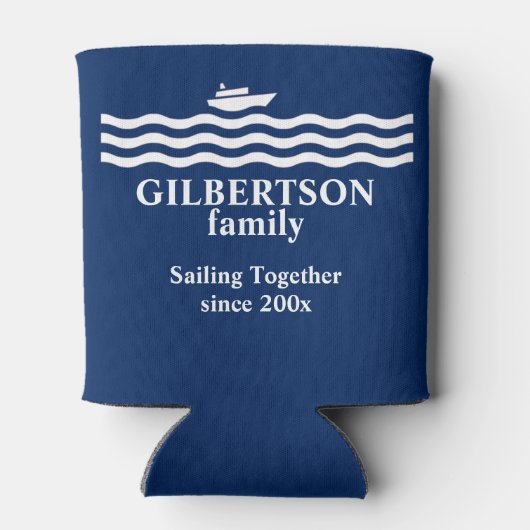 Sailing boat cruise Matching Blikjeskoeler (Achterkant)