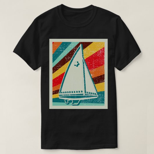 Sailing Boat Gift 1 T-shirt (Design voorkant)