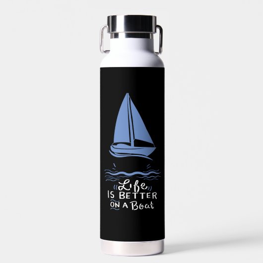 Sailing Boat Waterfles (Voorkant)