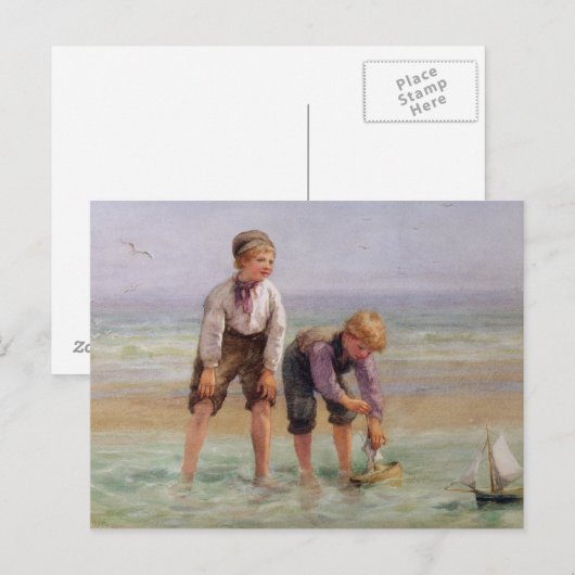 Sailing Boats Briefkaart (Voorkant / Achterkant)