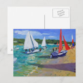 Sailing Boats Briefkaart (Voorkant / Achterkant)