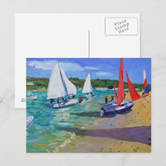 Sailing Boats Briefkaart (Voorkant / Achterkant)