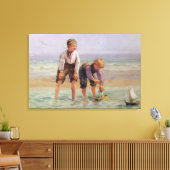 Sailing Boats Canvas Afdruk (Insitu (Woonkamer))