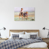 Sailing Boats Canvas Afdruk (Insitu (Slaapkamer))