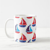Sailing Boats Coffee Cup Nautical Boat Sea Mug Koffiemok (Links)