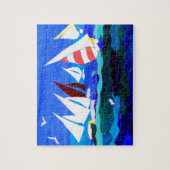 "Sailing Boats" Jigzaag Puzzle Legpuzzel (Verticaal)