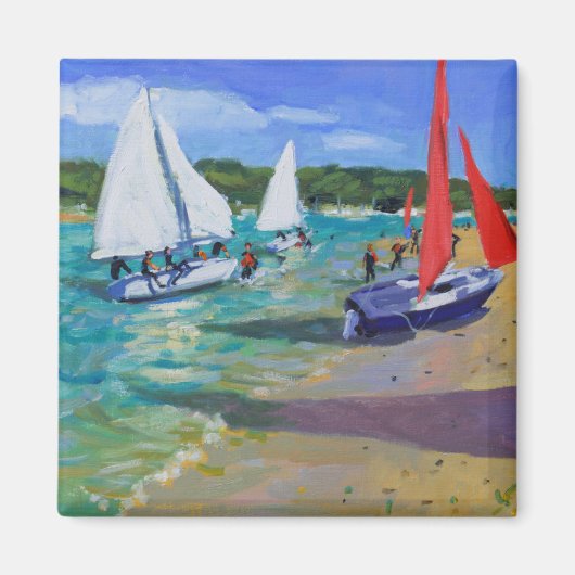Sailing Boats Magneet (Voorkant)