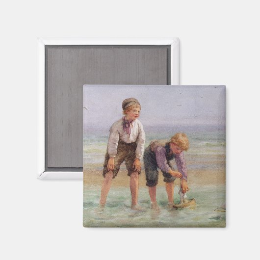 Sailing Boats Magneet (Voorkant / Achterkant)