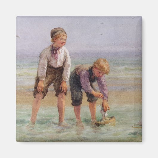 Sailing Boats Magneet (Voorkant)