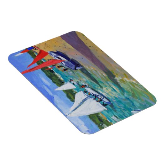 Sailing Boats Magneet (Rechterzijde)