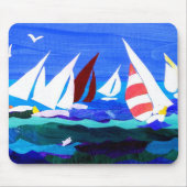 Sailing Boats mousepad Muismat (Voorkant)