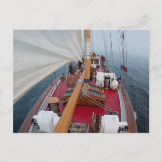 Sailing Boundary Pass Briefkaart (Voorkant)