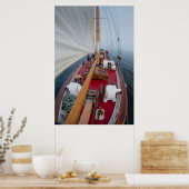 Sailing Boundary Pass Poster (Keuken)