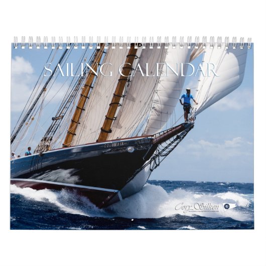 Sailing Calendar by Cory Silken Kalender (Hoes)