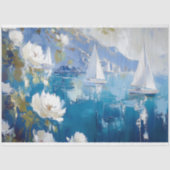 Sailing Catalina Island Californië Decoupage Tissuepapier (Voorkant)