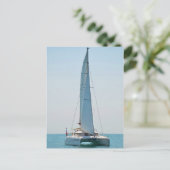 Sailing Catamaran Clara Briefkaart (Staand voorkant)