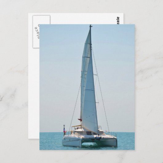 Sailing Catamaran Clara Briefkaart (Voorkant / Achterkant)
