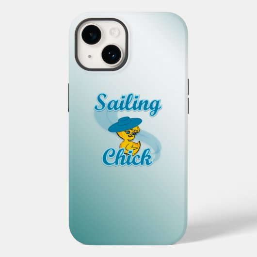 Sailing Chick #3 Case-Mate iPhone Case (Achterkant)