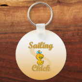 Sailing Chick Sleutelhanger (Voorkant)