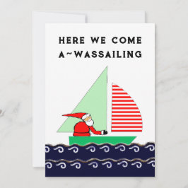 Sailing Christmas cards Feestdagenkaart