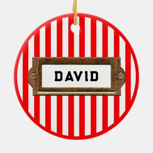 Sailing Christmas Keramisch Ornament (Achterkant)