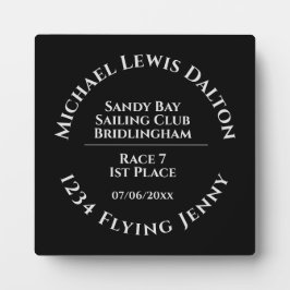Sailing Club Trophy Fotoplaat