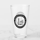 Sailing Club Yachting Race Award Glass Glas (Voorkant)