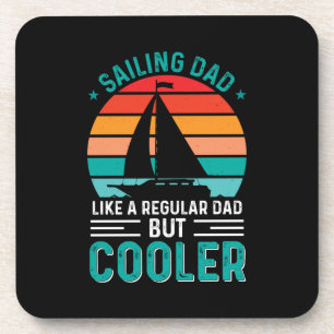 Sailing Dad Bier Onderzetter