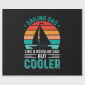 Sailing Dad Cadeaupapier (Vlak)