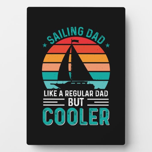 Sailing Dad Fotoplaat (voorkant)