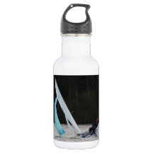 Sailing Dinghy op snelheid