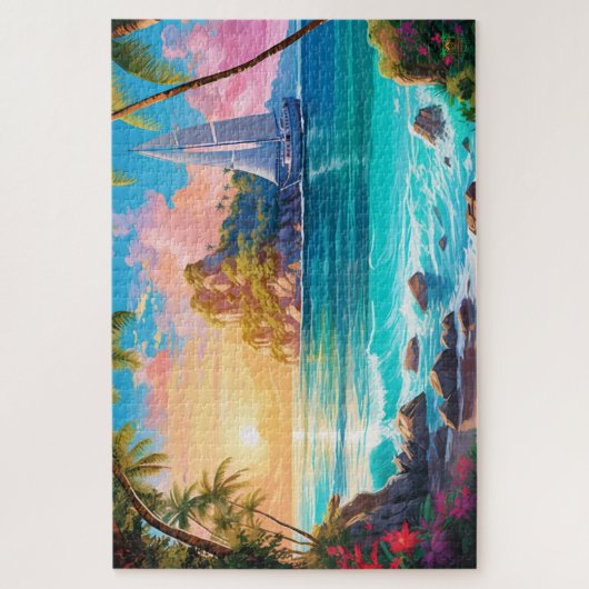 🌅Sailing Dreamscape Legpuzzel (Verticaal)