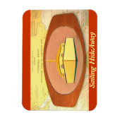 Sailing Florida Keys Magnet Magneet (Verticaal)