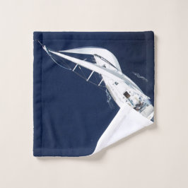 Sailing Freedom Bird's Eye Uitzicht Bad Handdoek