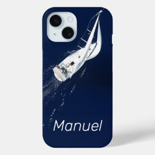 Sailing Freedom Bird's Eye Uitzicht iPhone 15 Case